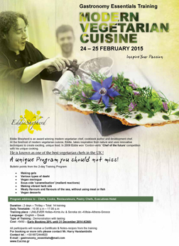 Modern Vegetarian Cuisine. 24-25 Febr. 2015