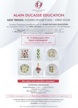 Alain Ducasse Education. 10-12 . 2015