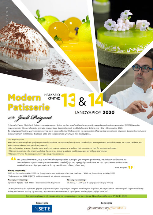 Modern Patisserie with Jordi Puigvert